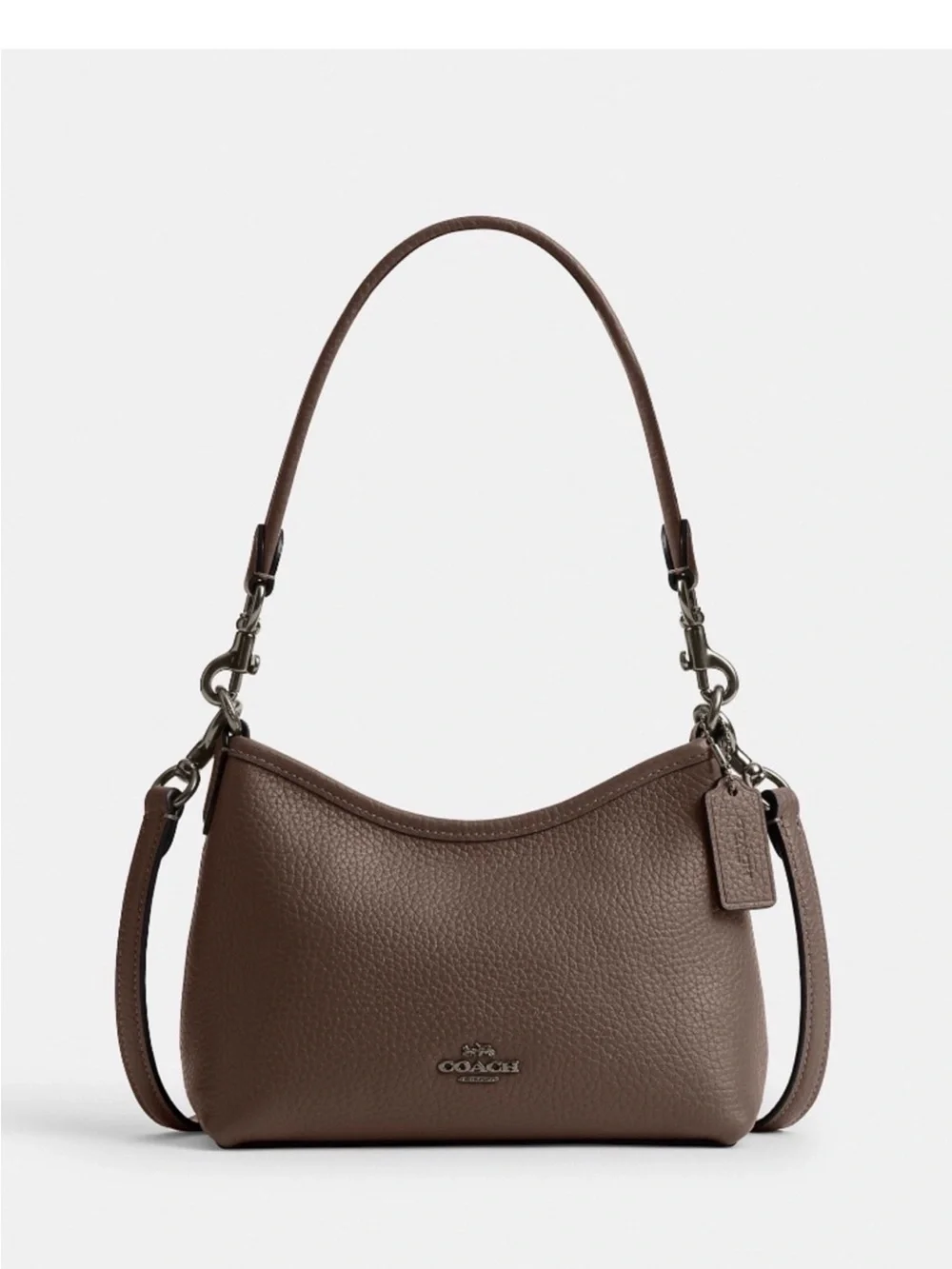 COACH Small Laurel Crossbody/Shoulder Bag - color Stone - Picture 8 of 10